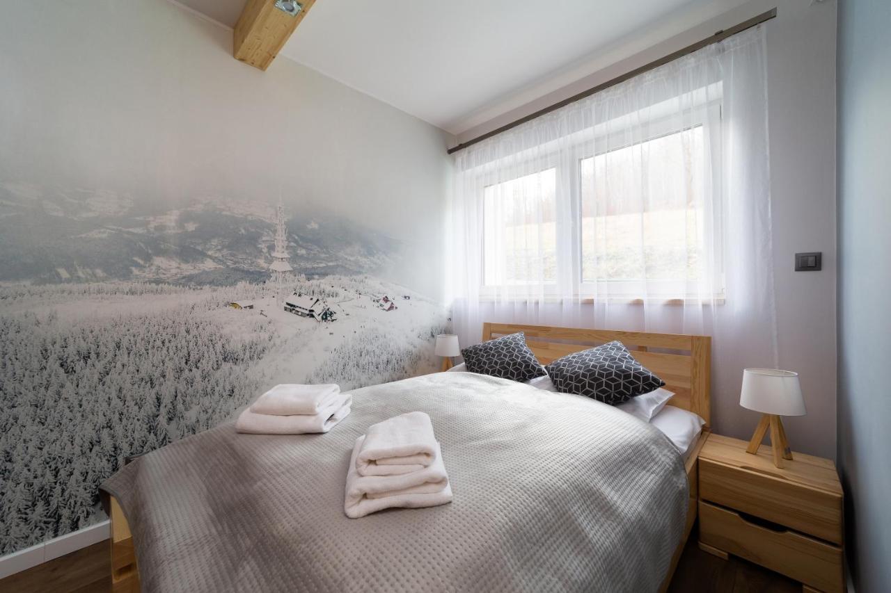 Apartament Z Garazem "Widok Na Skrzyczne" - Sloneczna Gora Szczyrk Exteriör bild